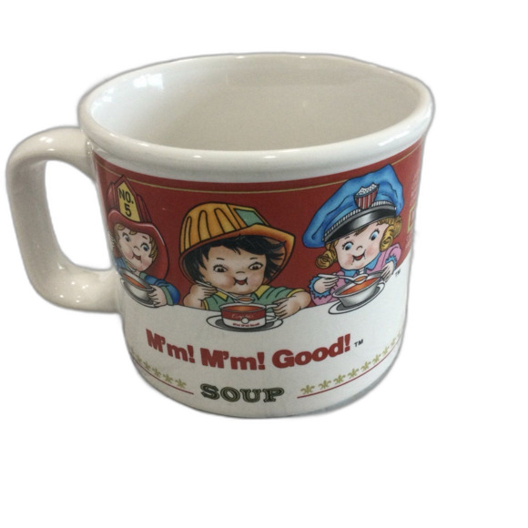 1997 Campbell Soup “M’m M’m M’m Good!” Graphic Ceramic Mug - Picture 3 of 10